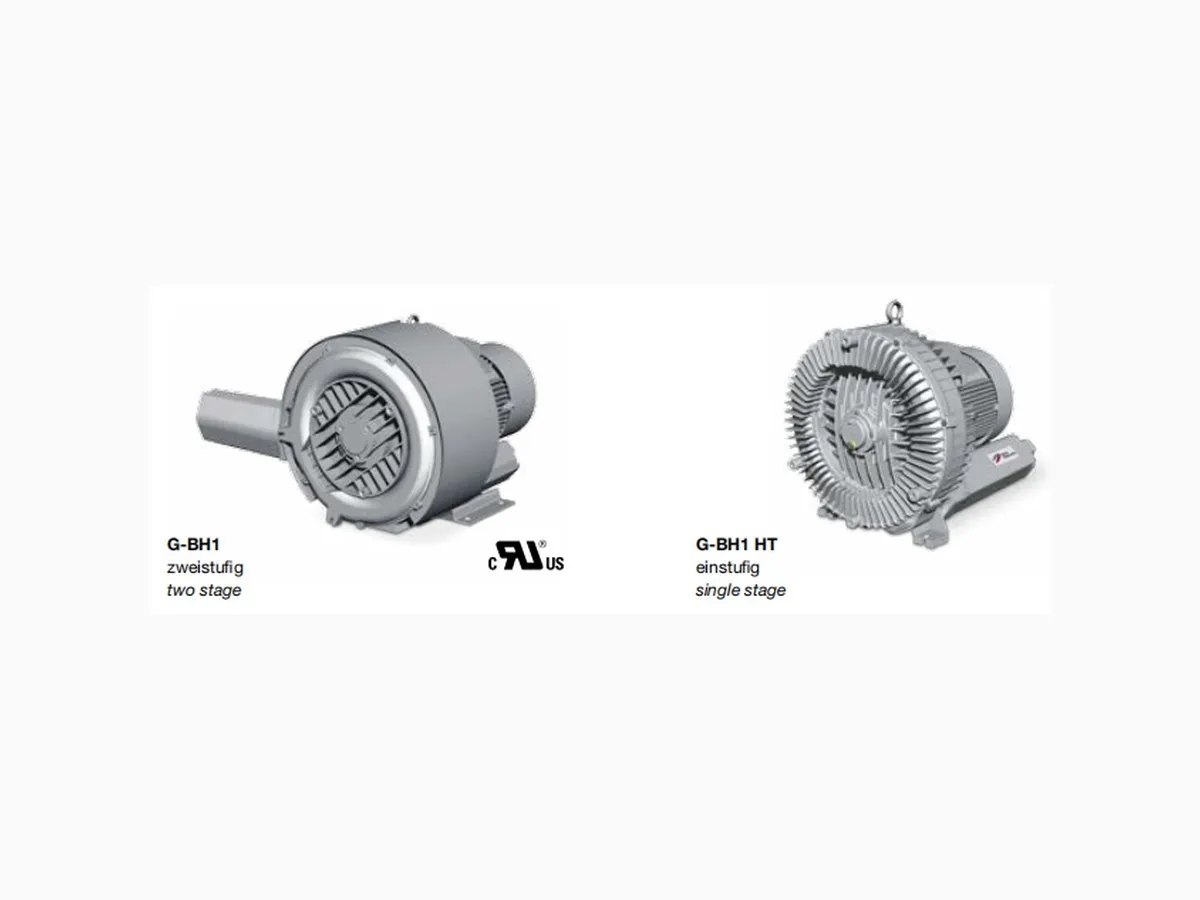 FUJI blower and vacuum pump spare parts range